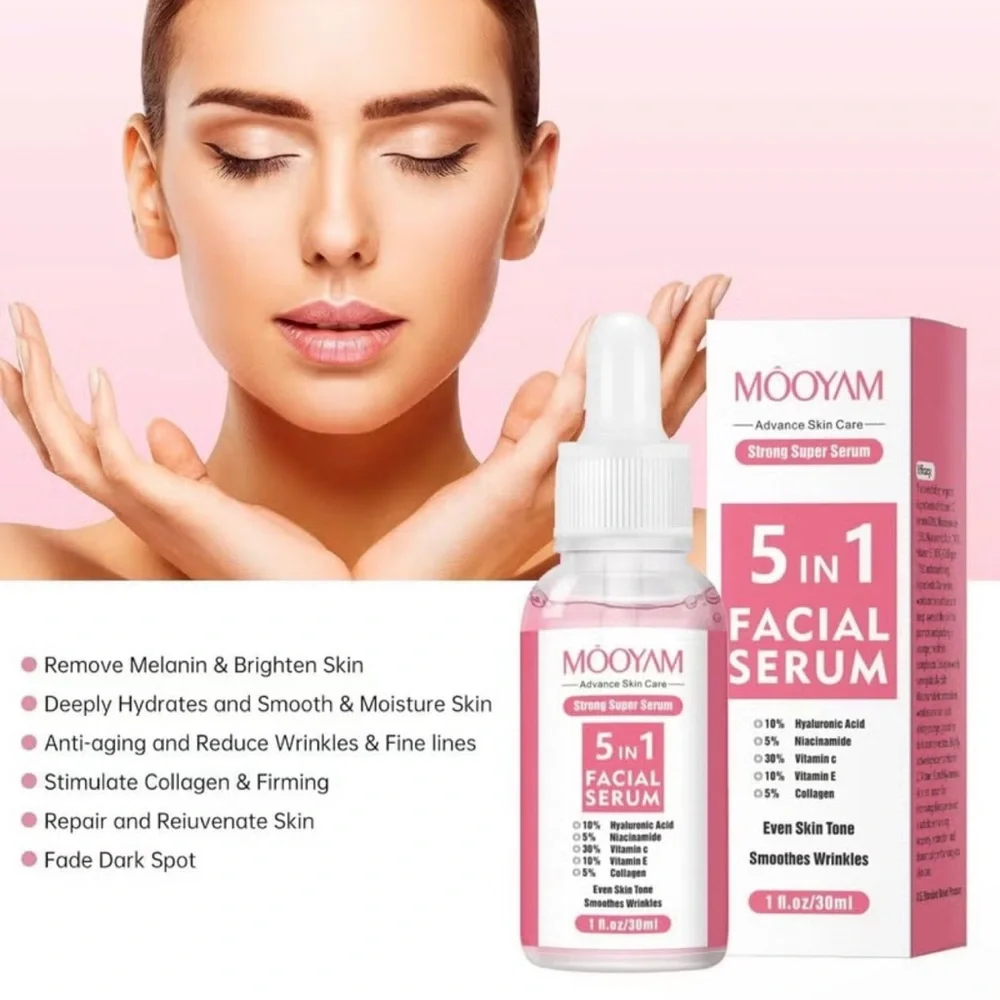 Moran 5-1 Facial Serum-New Sealed